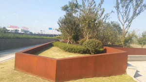 汨罗耐候钢挡土墙